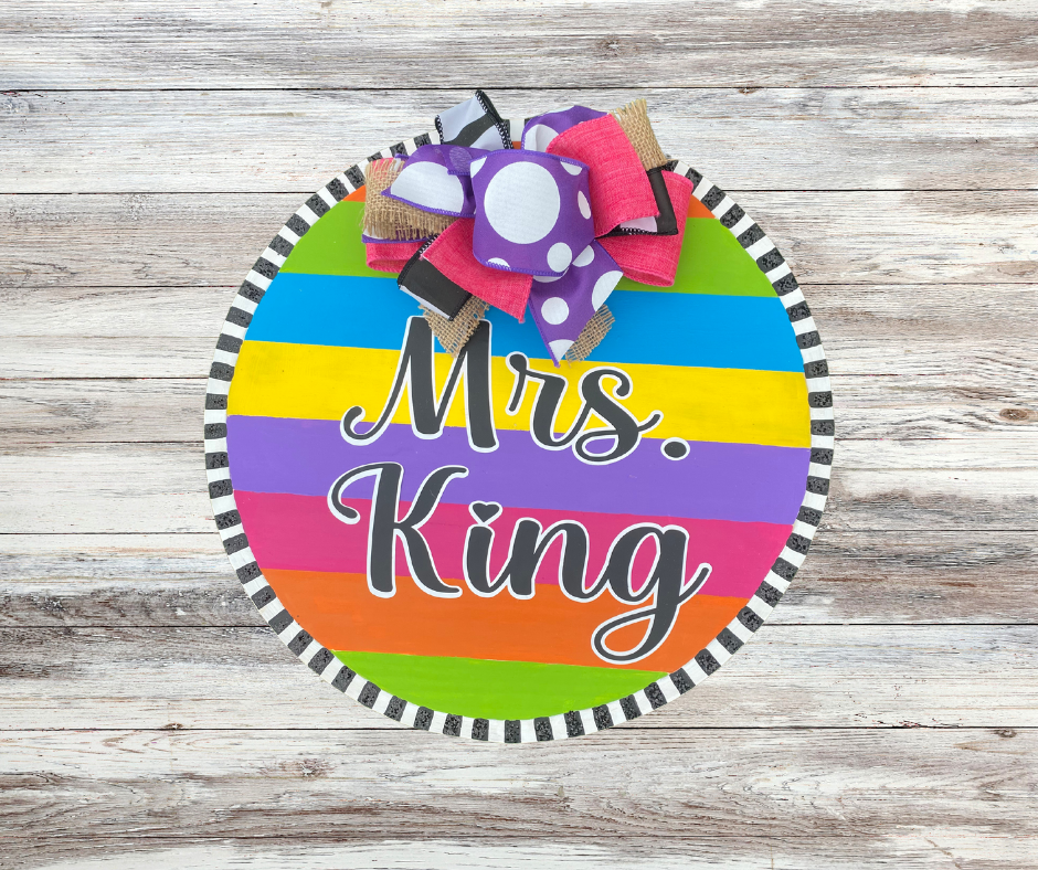 Fun and Festive Door Hanger