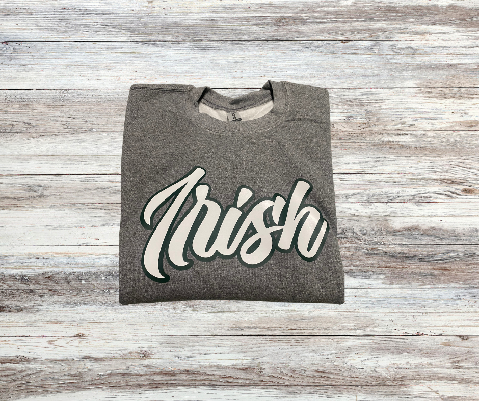 Irish GREEN Outlined Sweatshirt