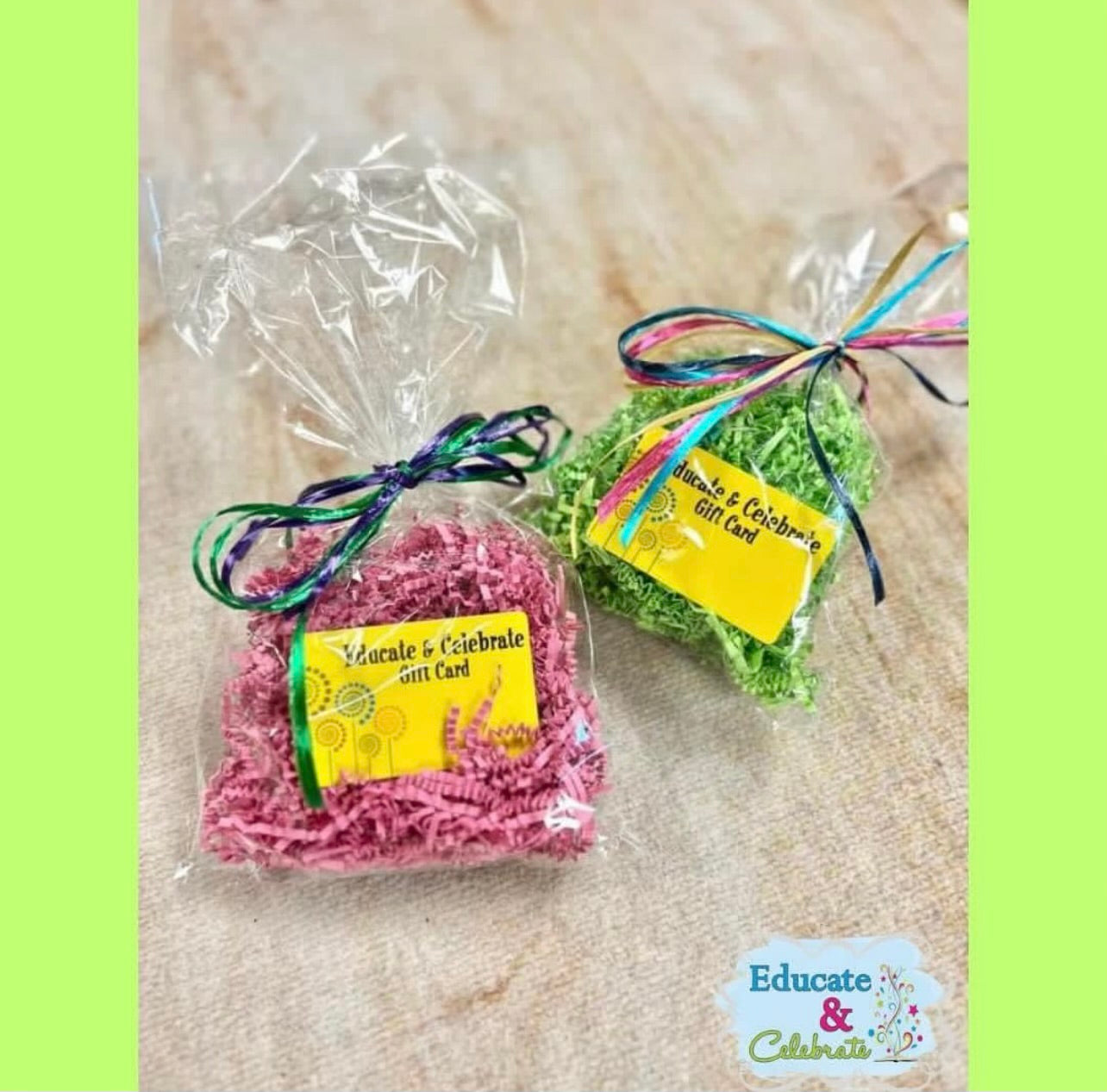 Educate & Celebrate Gift Card