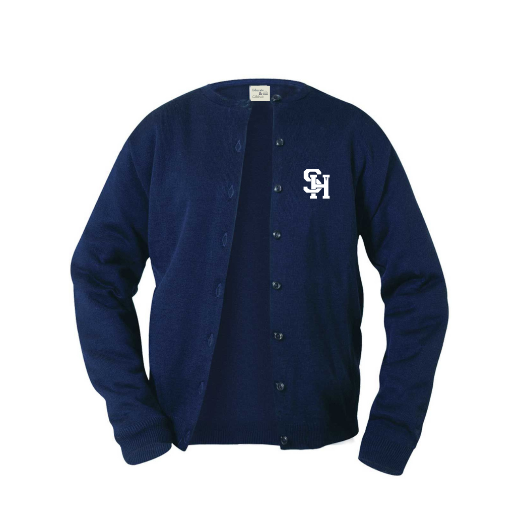 Sacred Heart Cardigan Sweater (Girls)