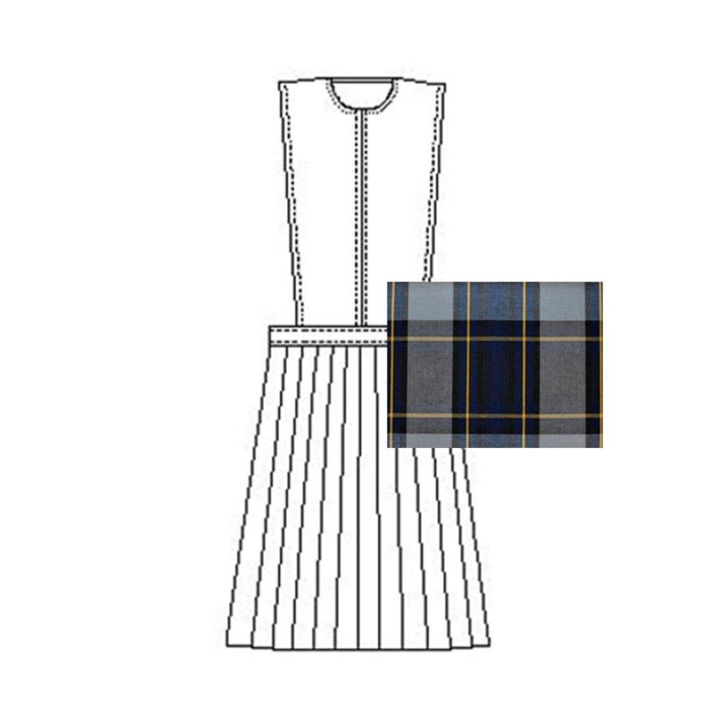 Fatima Slit Front Knife Pleat Jumper