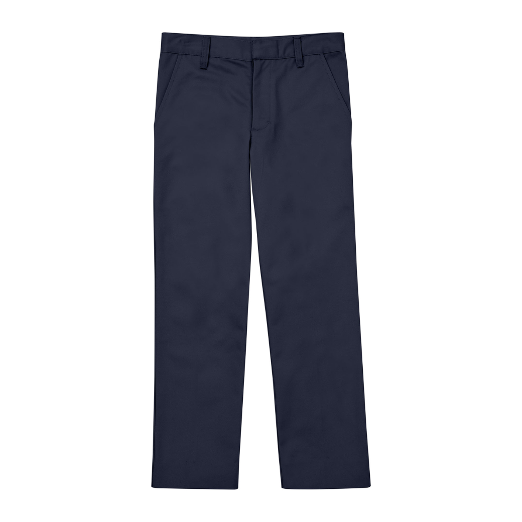 Classroom Uniforms Boys Flat Front Pants - Navy