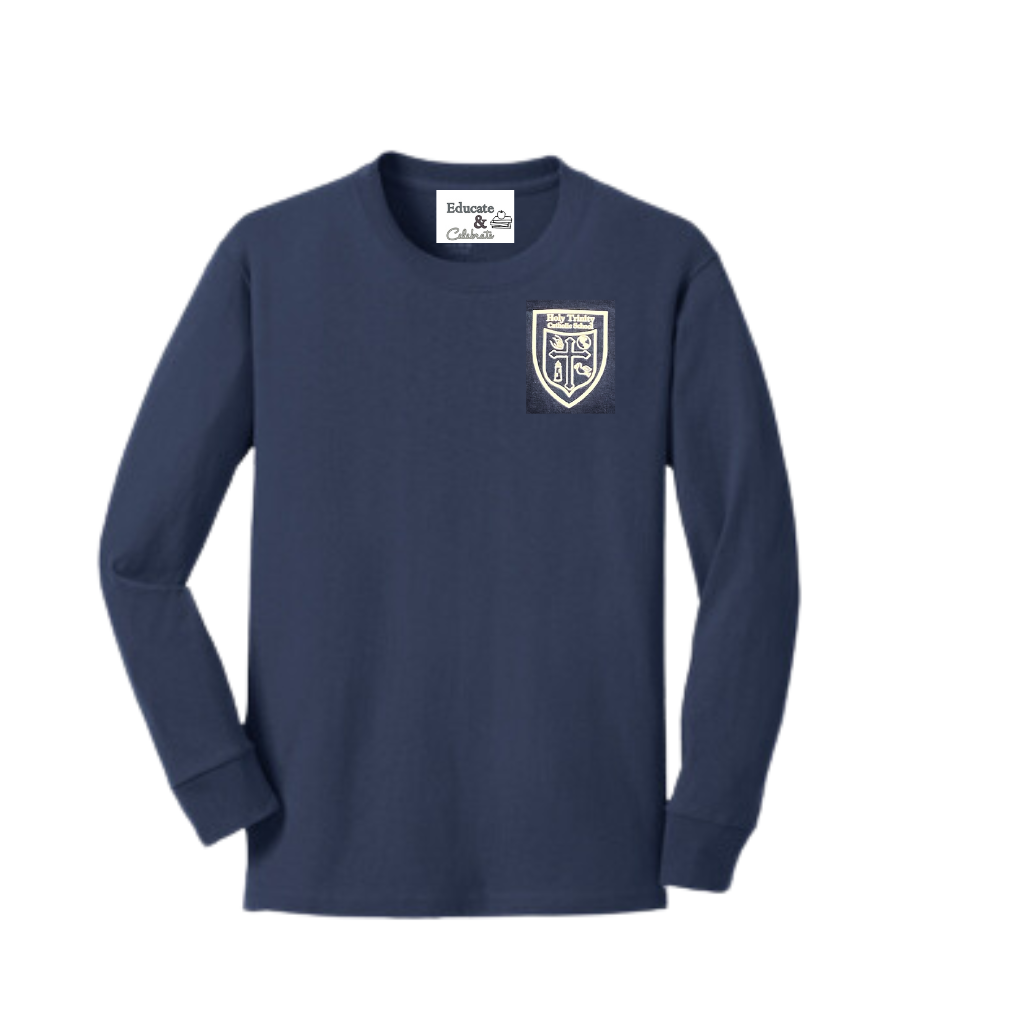 Holy Trinity Navy T-Shirt Long-Sleeve