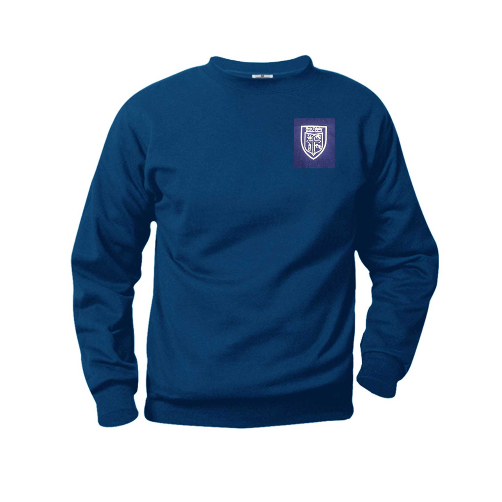 Holy Trinity Navy Crew Neck Sweatshirt