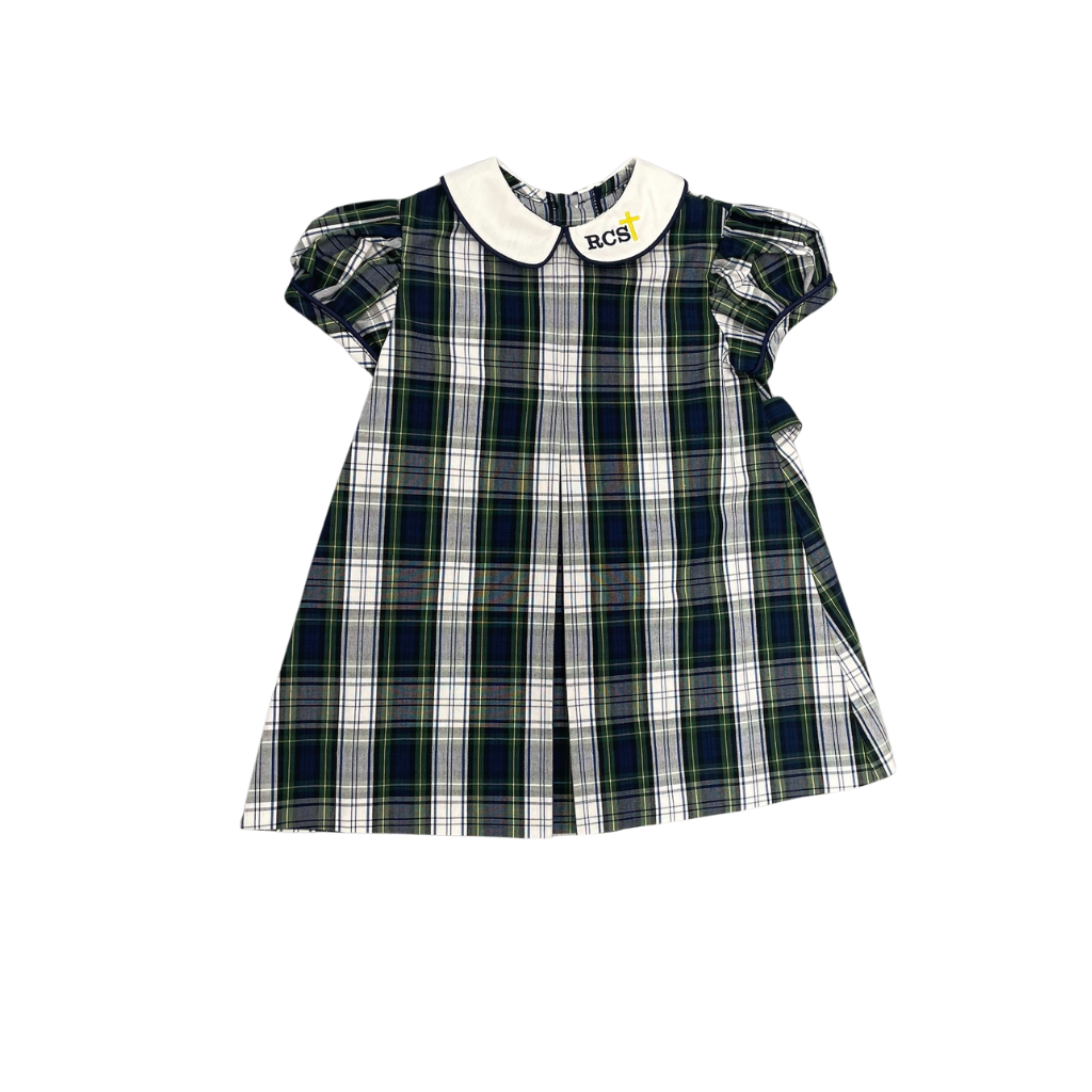 Resurrection Plaid Collar Dress