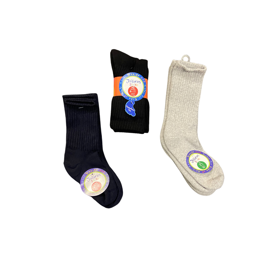 Smooth Toe Sport Crew Socks - 3 Pack