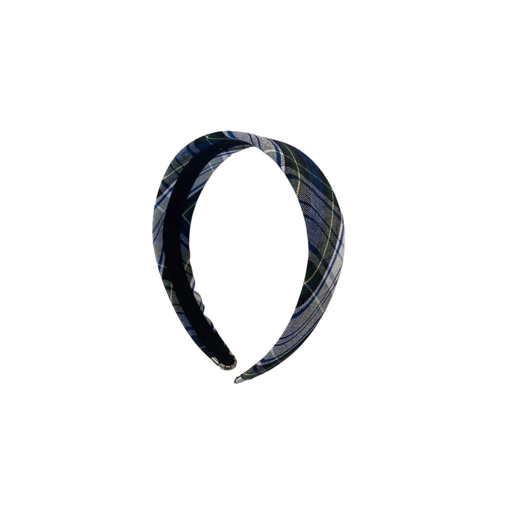 1" Padded Headband - Plaid 80