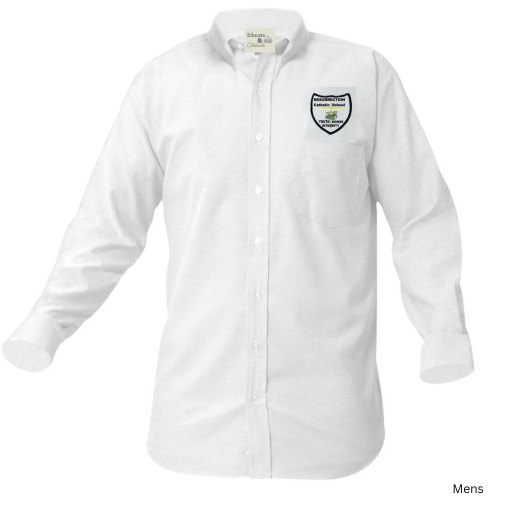 Resurrection Oxford Long Sleeve Shirt (Girls & Ladies) - Elderwear