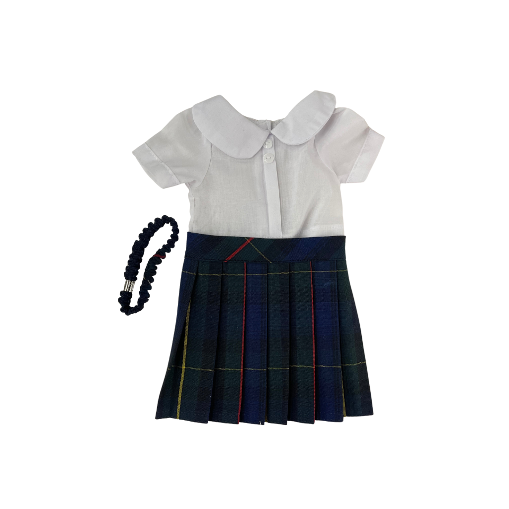 DOLL UNIFORMS - SKIRT - PLAID 55
