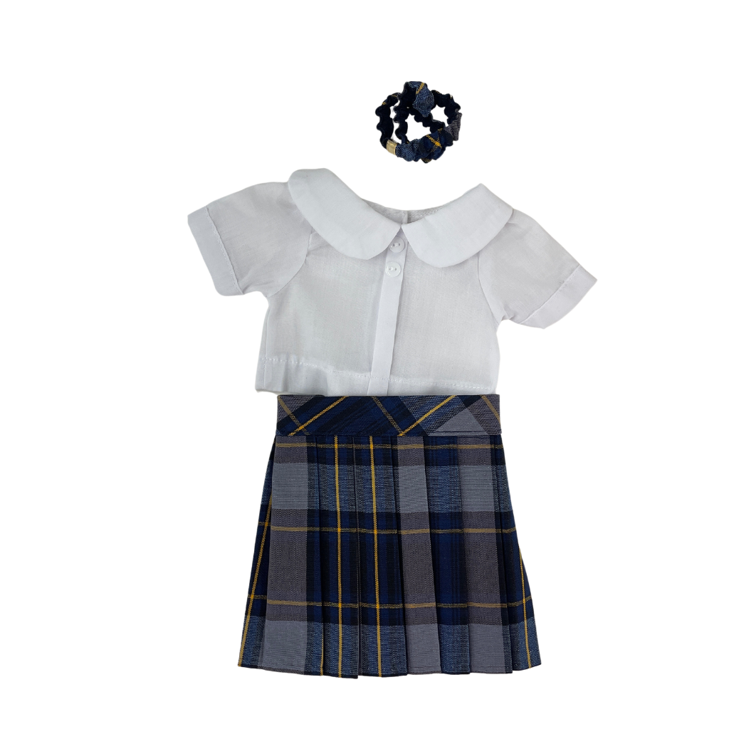 DOLL UNIFORMS - SKIRT - PLAID 57