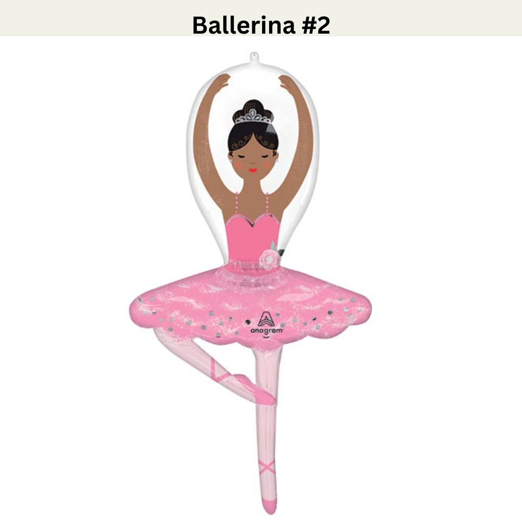 Dance Recital Jumbo Mylar Helium