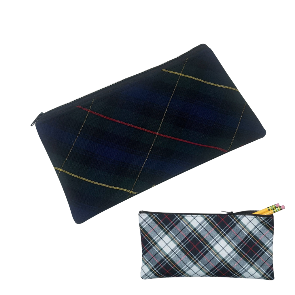 Pencil/Makeup Zipper Bag - Nativity & Sage