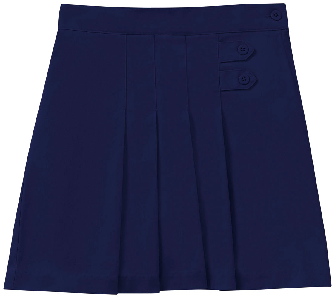 Solid Navy Skort