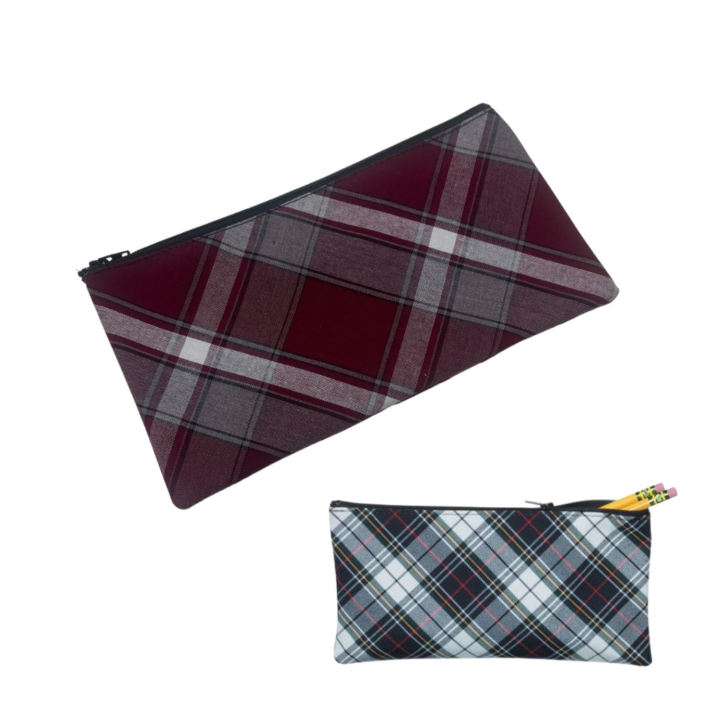 Pencil/Makeup Zipper Bag - Sacred Heart