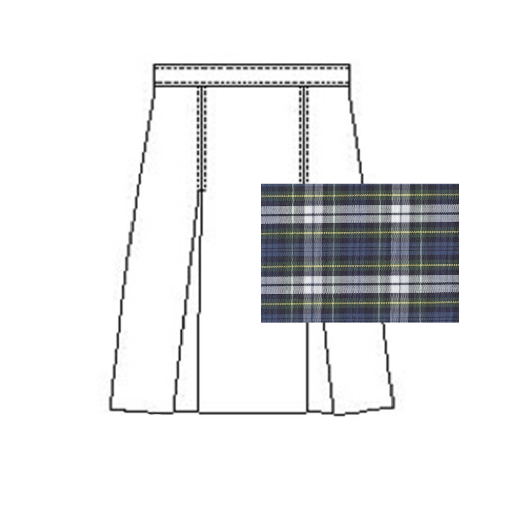 Holy Trinity Kick Pleat Skirt