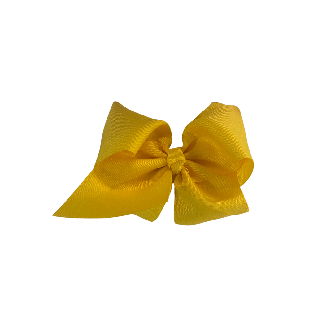 Jumbo Ribbon Bow - Maize