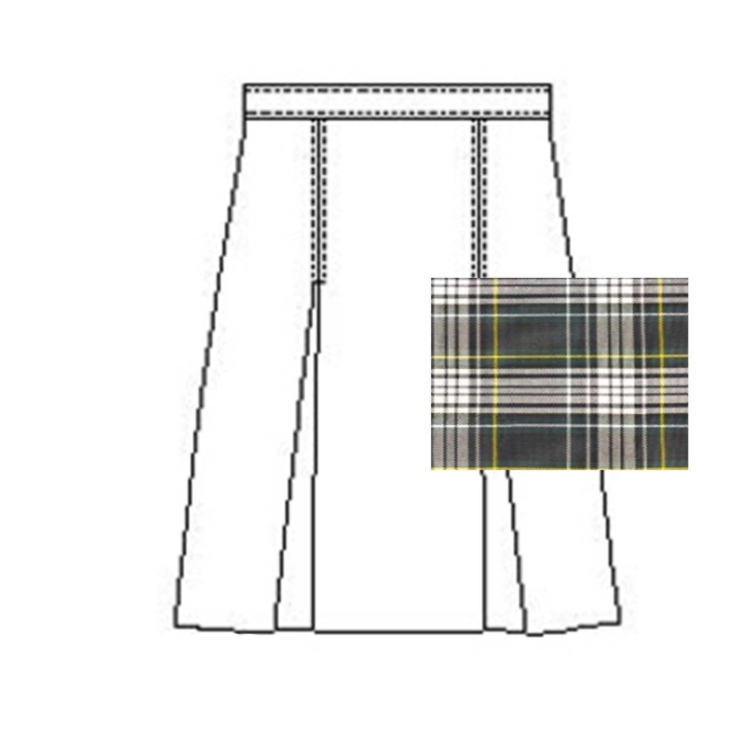 SPC Kick Pleat Skirt