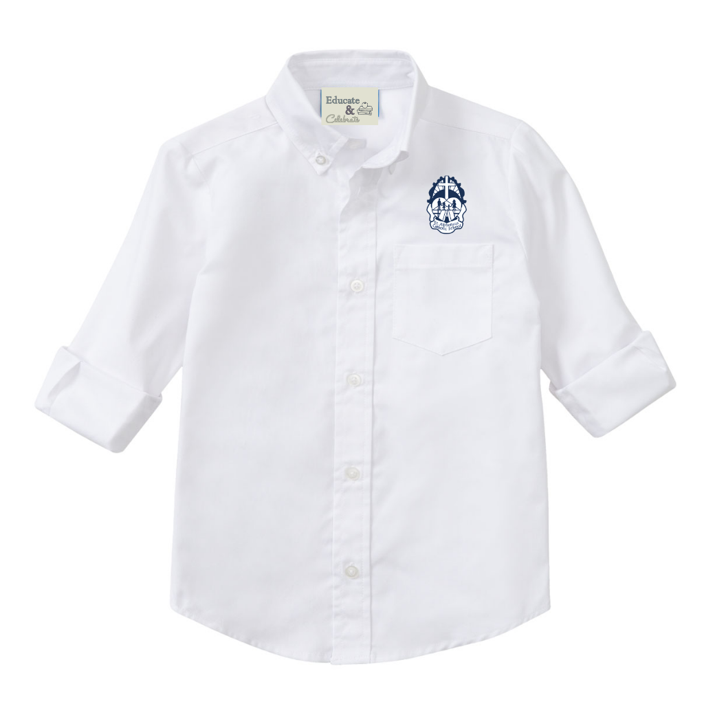 St. Alphonsus Oxford Long Sleeve Shirt (Boys & Mens)