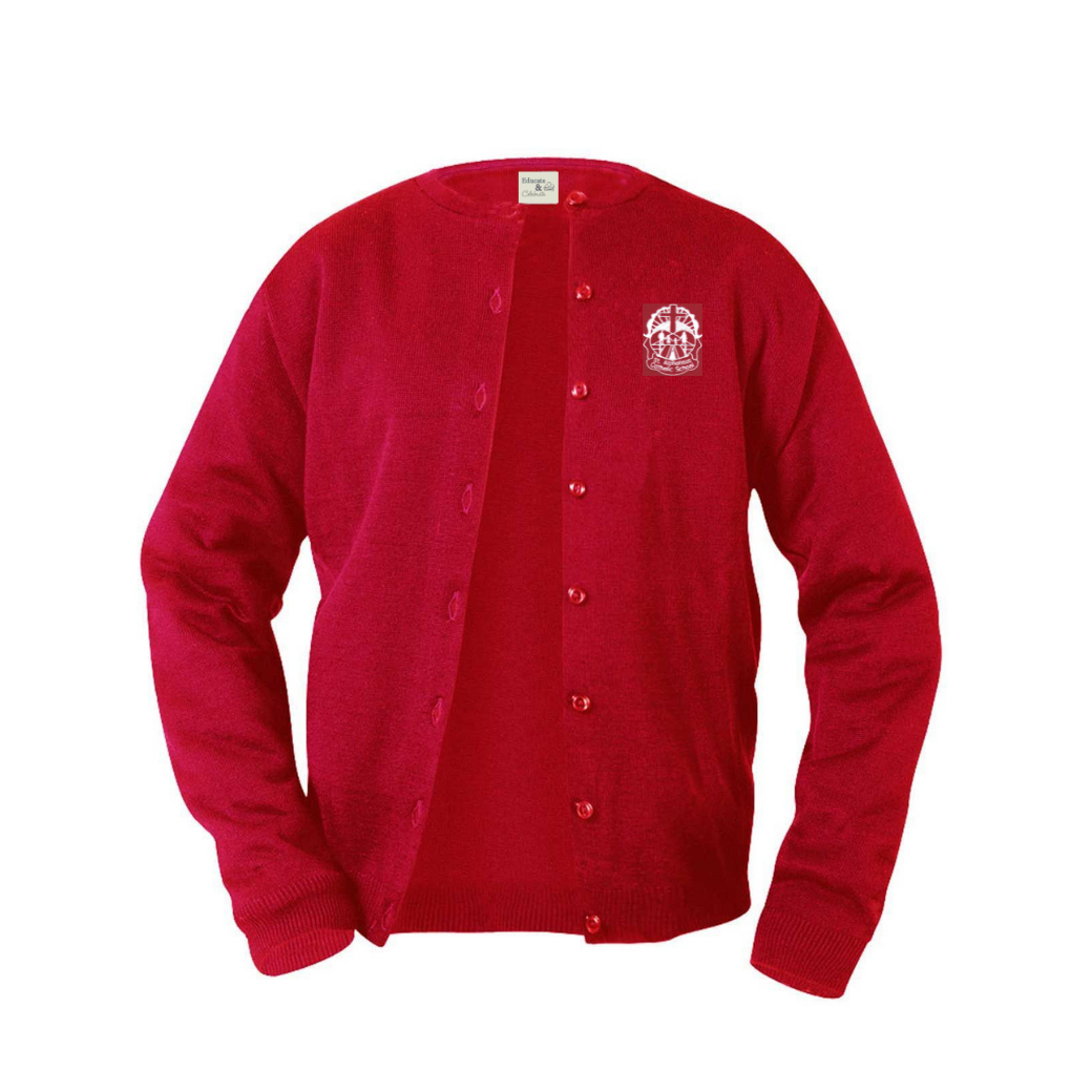 St. Alphonsus Cardigan Sweater (Girls)
