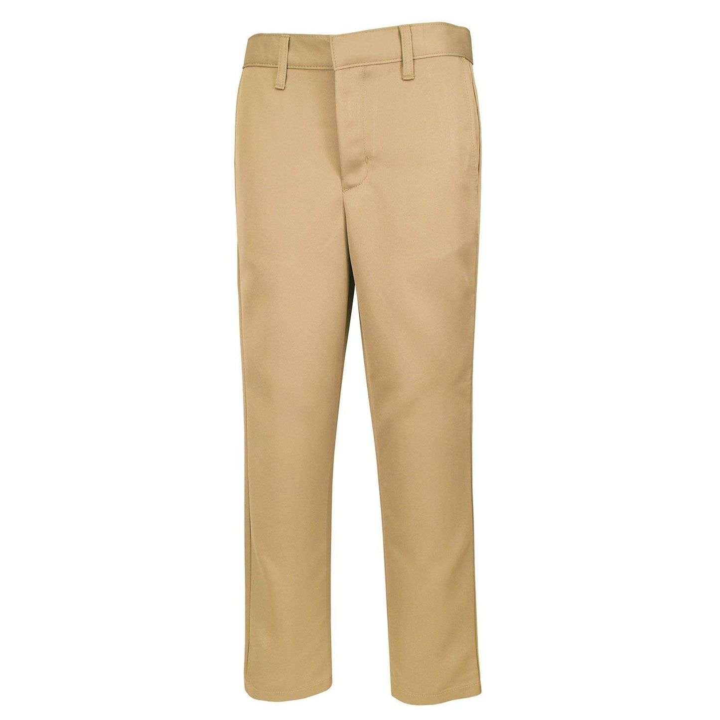 Performance Flat Front Modern Pants - Boy Husky - Khaki