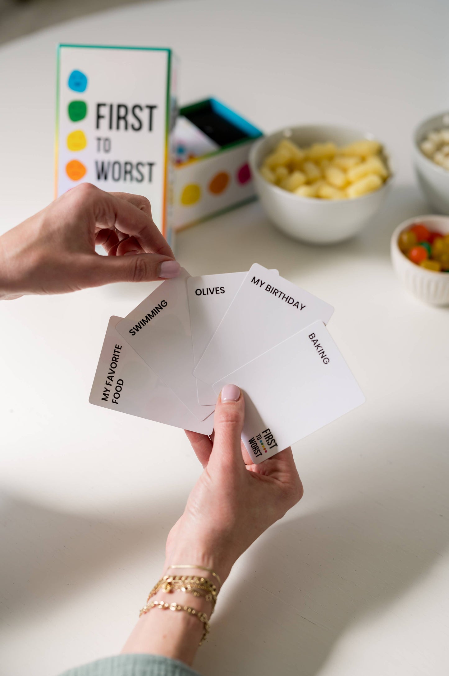 FIRST TO WORST: How Your Friends & Family Rank Things Game