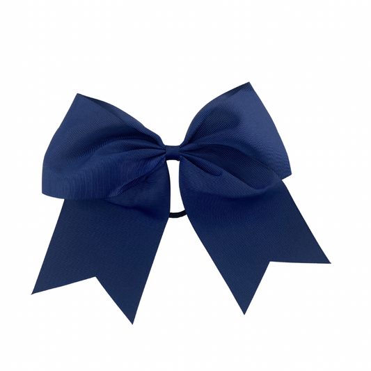 Solid Color Bow with Tails