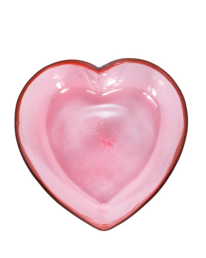 Amelia Heart Dish   Pink   7x2.25x7