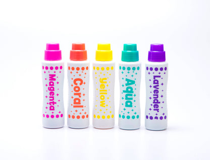 Do A Dot Art! 5 Pack Ultra Bright Shimmer Dot Markers - USA