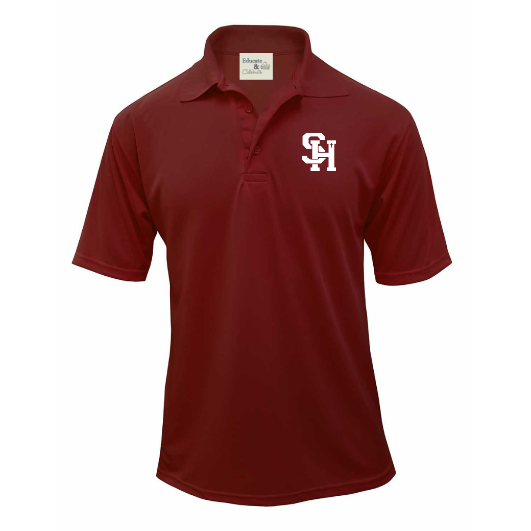 Sacred Heart Performance Polo Short-Sleeve Shirt (Unisex) - Classroom Uniform Brand