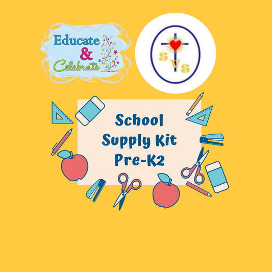 St. Vincent School Supply Kits '24-'25 - Pre-K2