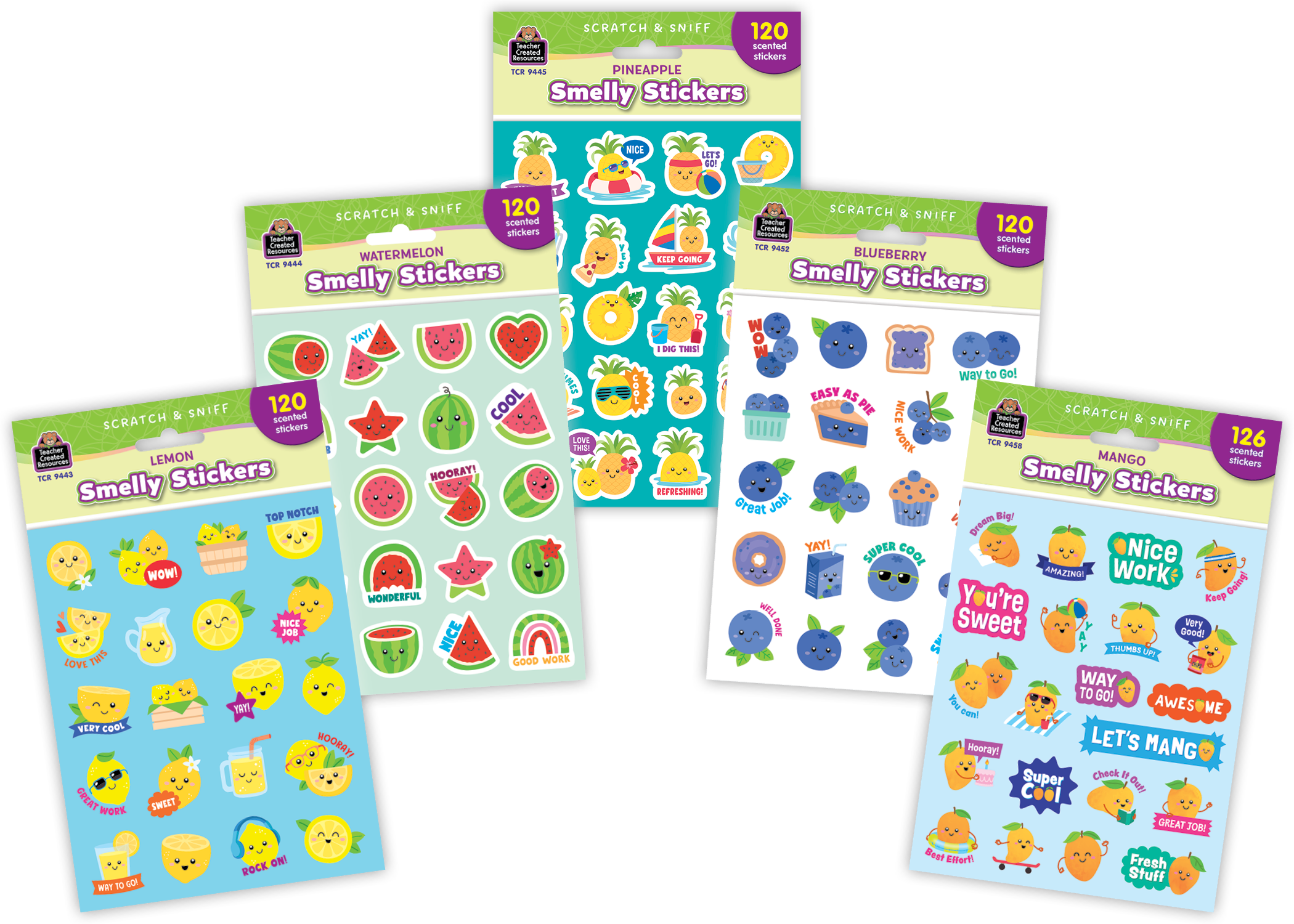 Scratch them. Sniff them. Collect them. Smelly Stickers are a ...