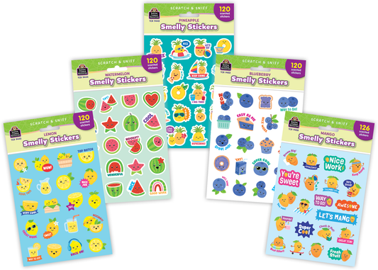 Fruit Smoothie Smelly Sticker Set (5)