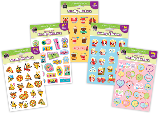 Fun Fair Smelly Sticker Set (5)