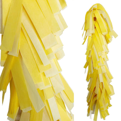Fringed Tissue Balloon Tassel (Multicolored)