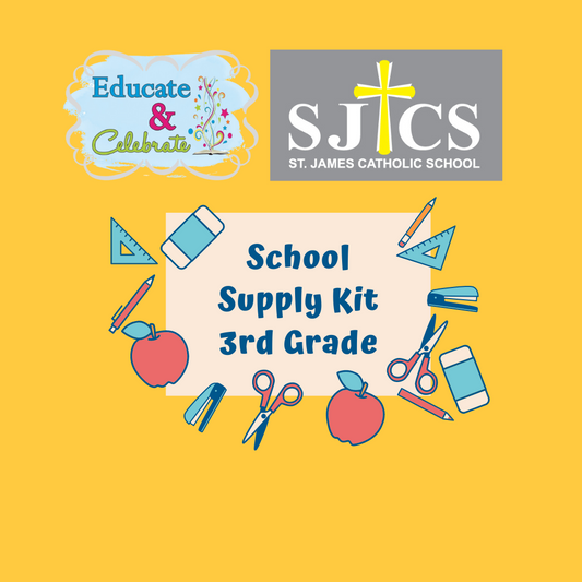 St. James School Supply Kits '24-'25 - 3rd Grade