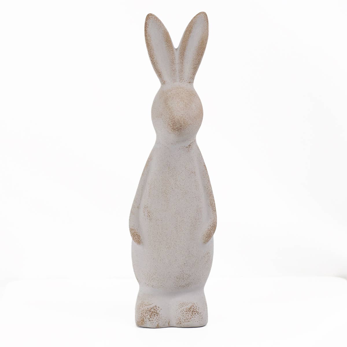 Aubrey Bunny Décor   Antique Gray   10"