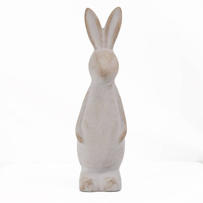 Aubrey Bunny Décor   Antique Gray   10"