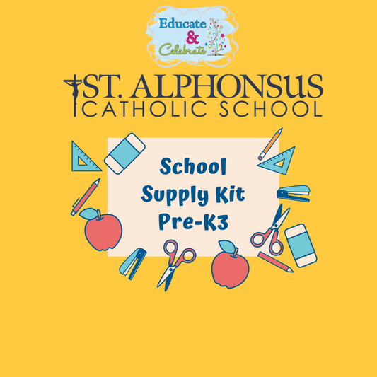 St. Alphonsus School Supply Kits '24-'25 - Pre-K3