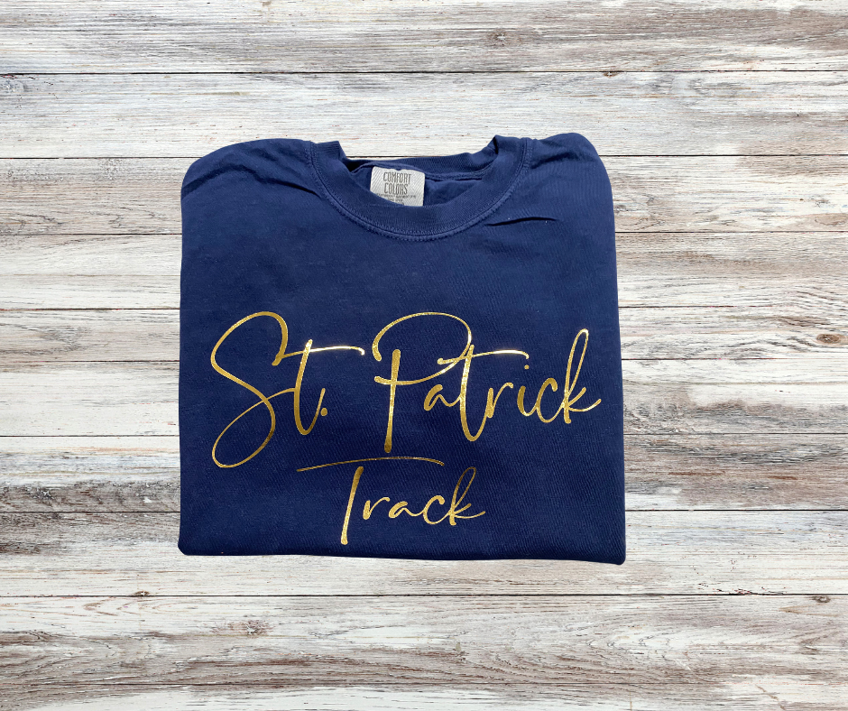 St. Patrick Sport Script T-Shirt