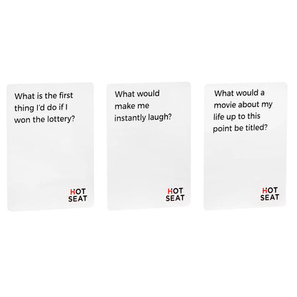 HOT SEAT -The Family Card Game That's All About You - Family