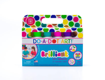 Do A Dot Art! Brilliant Dot Markers - Set of 6 - Made in USA