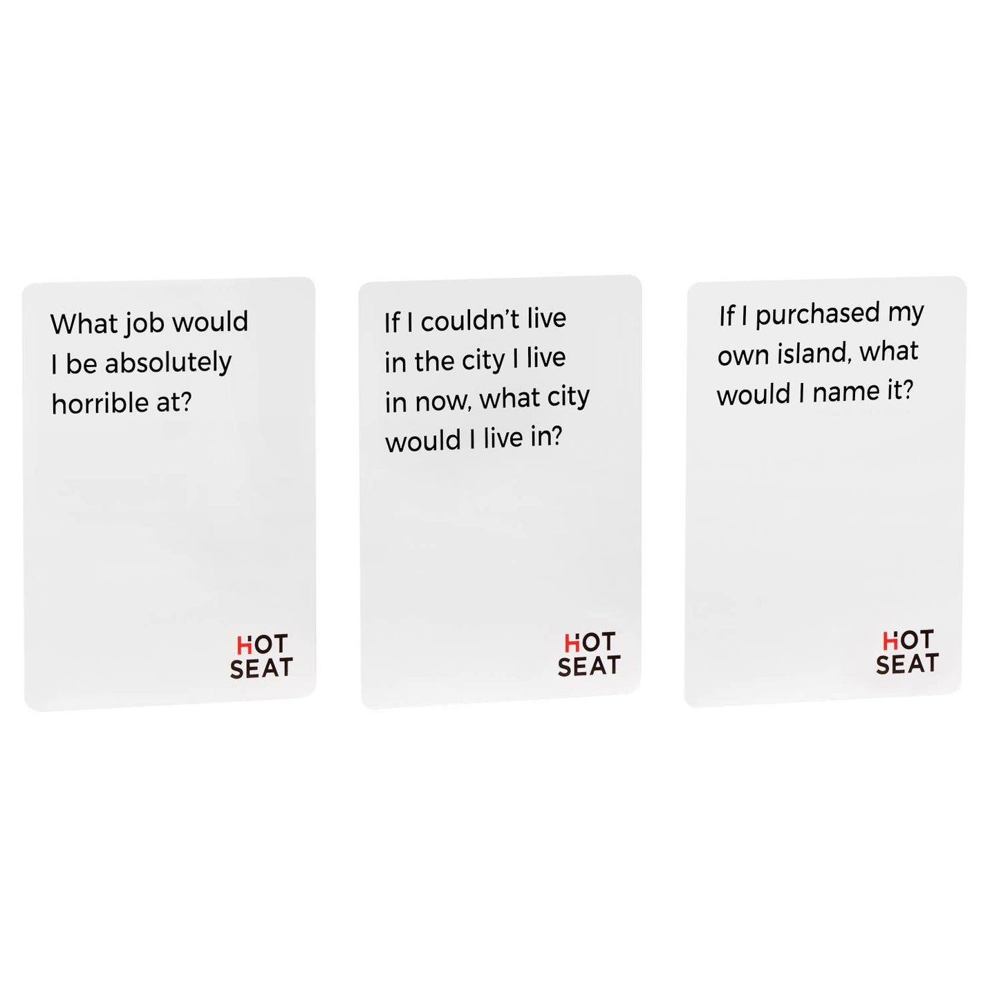 HOT SEAT -The Family Card Game That's All About You - Family
