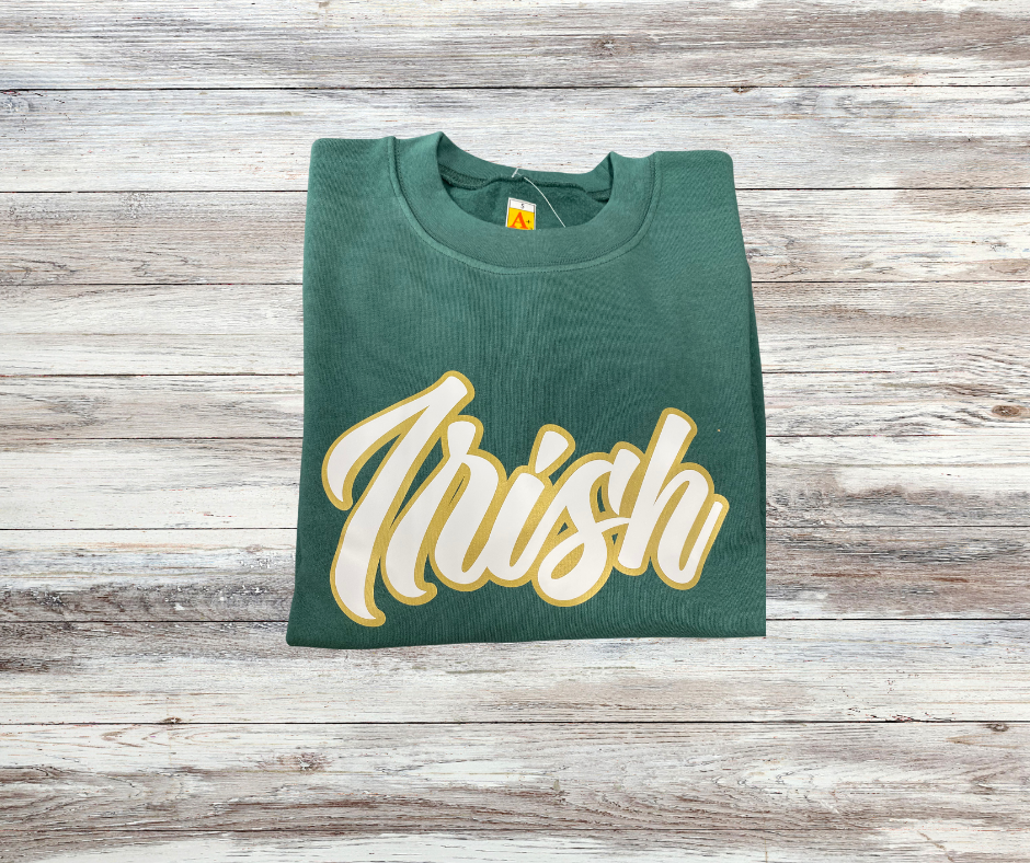 Irish GOLD Outlined Sweatshirt