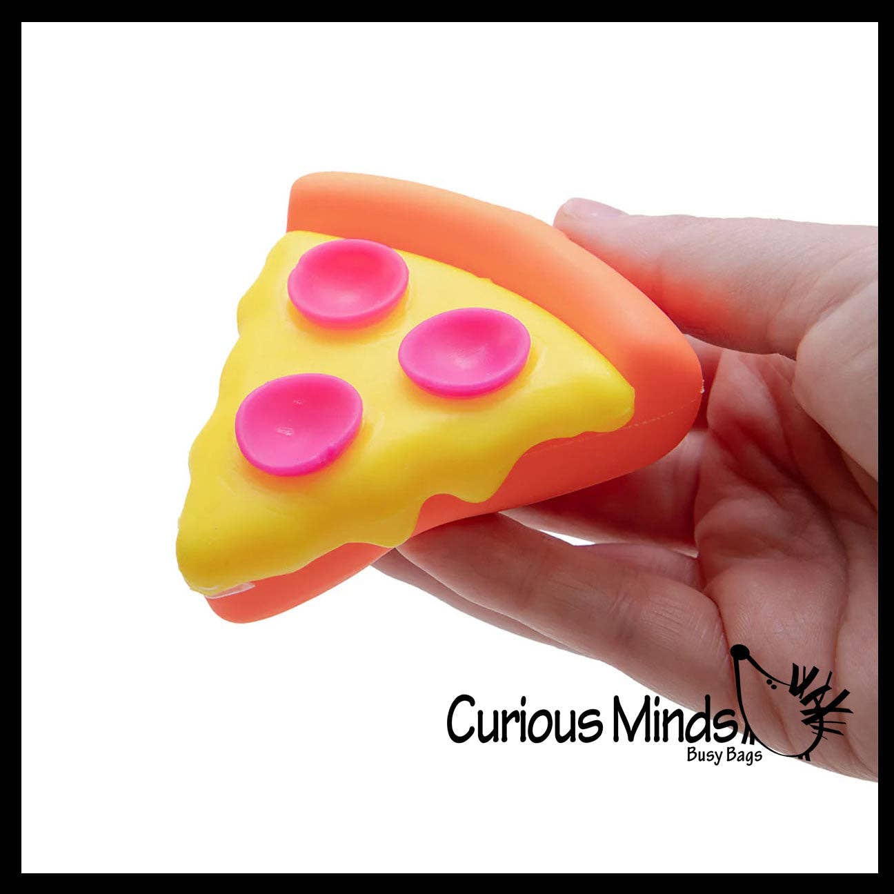 1 NeeDoh Pizza Squeezza - Ultra Squishy Relaxing Sensory