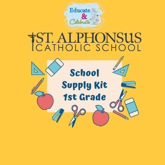 St. Alphonsus School Supply Kits '24-'25 - 1st Grade