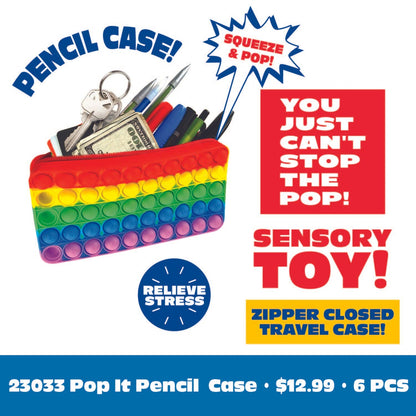 So Much Fun! Fidget Pop-it Pencil Case