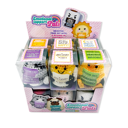 Emotional Support Crochet Plush Pals