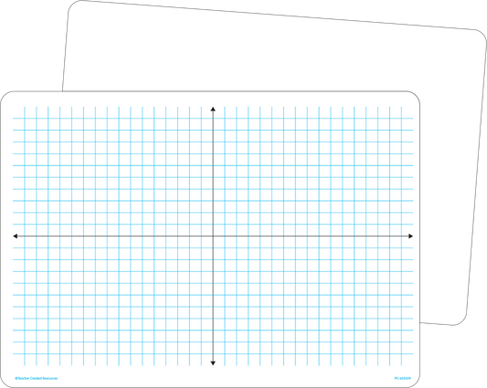 Double-Sided Coordinate Plane Dry-Erase Boards