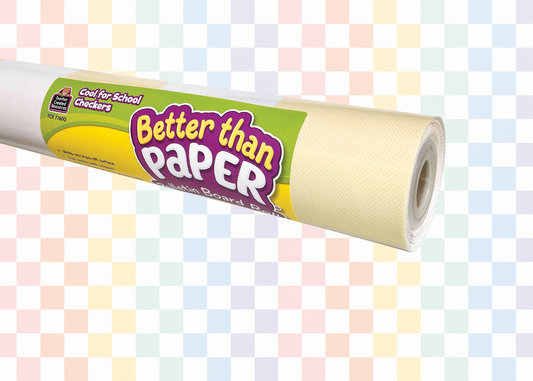 Cool for School Checkers Better Than Paper® Bulletin Board Roll