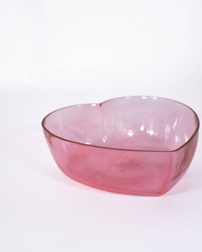 Amelia Heart Dish   Pink   7x2.25x7